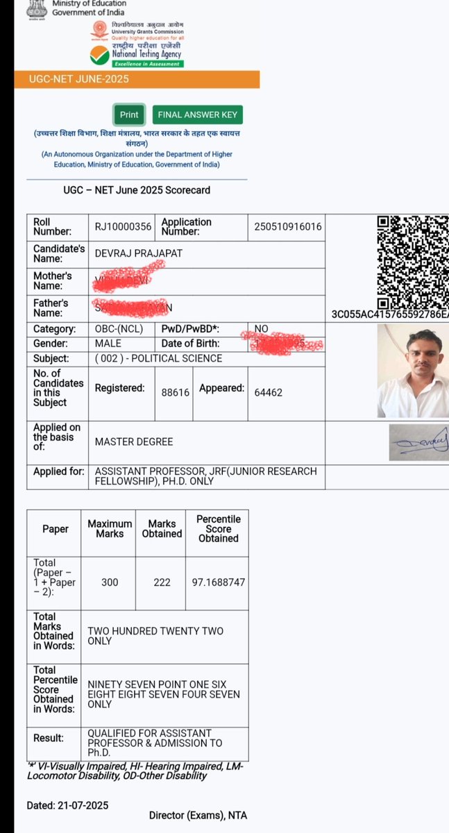 NET Qualify 
Political science 
#ugcnet