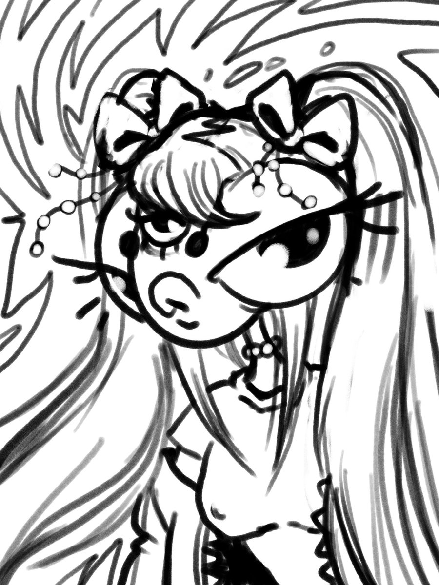 sketching!!

she looks like she’s got influenced by some anime stuff idk?