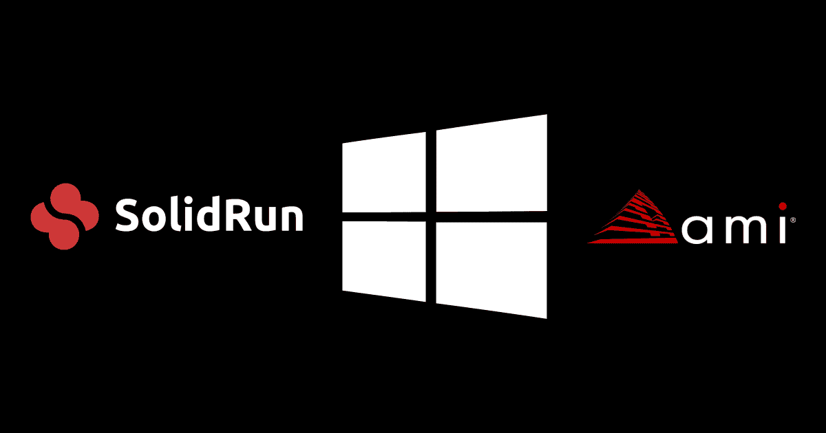 AMI’s firmware paired with <a href="/solid_run/">SolidRun</a> iMX8M Plus SOM and Windows 10 IoT ensures enterprise-grade security and hardware availability through 2032. Read article to learn more. bit.ly/4kIZGlv
