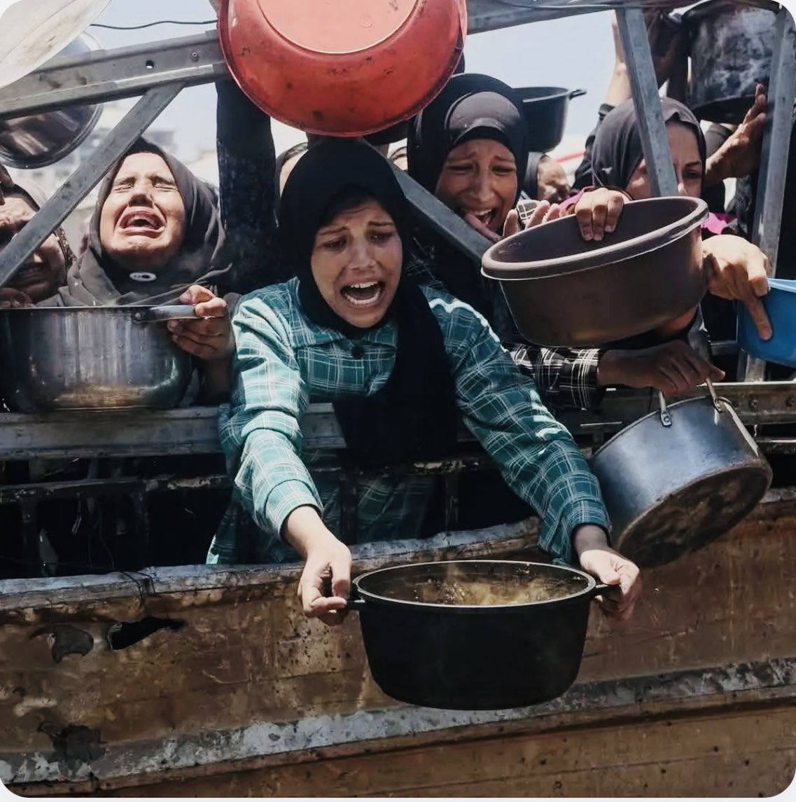 كل شيء فقد معناه أمام هذه الصورة ..