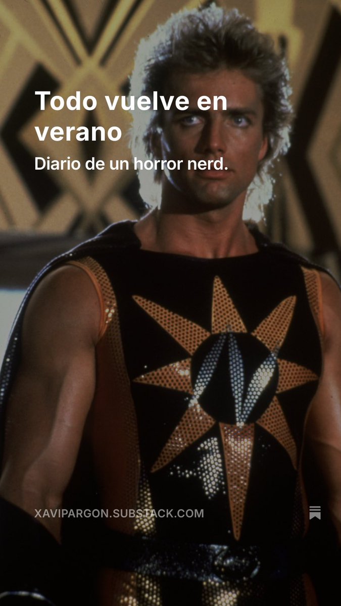 xavipargon's tweet image. 🫦 SCREAM QUEER FANZINE | Todo vuelve en verano: el Tamarismo, Superman, Julie James y los dinosaurios ➡️ open.substack.com/pub/xavipargon…