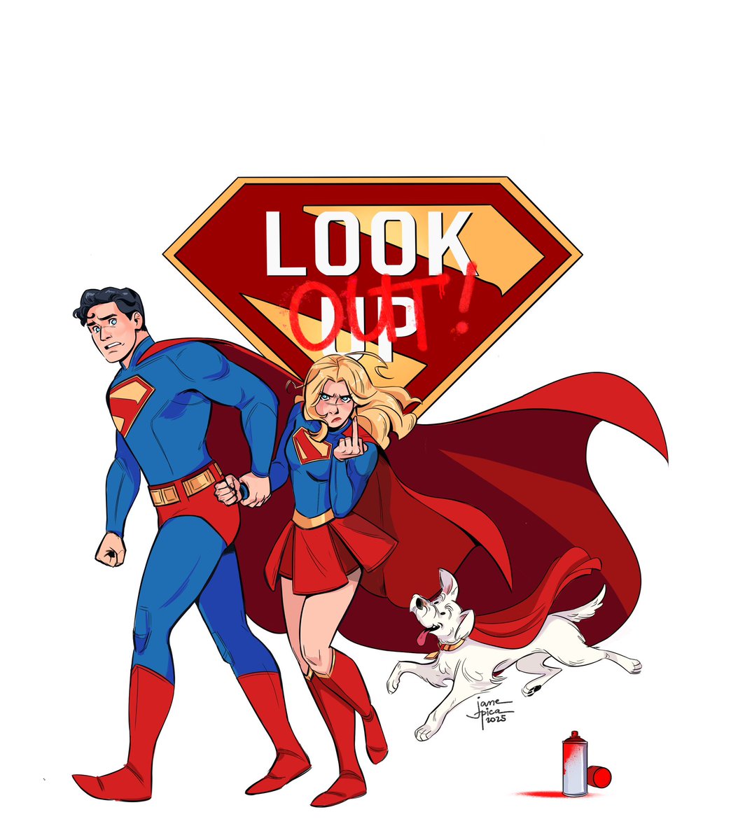 janepicaart's tweet image. Not the type to pull any punches #SupergirlWomanOfTomorrow