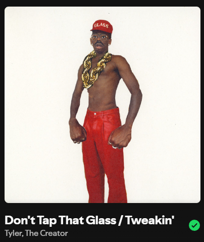 VORTEX__GAMES's tweet image. BEST songs of the album, peak tyler the creator overall
#TylerTheCreator