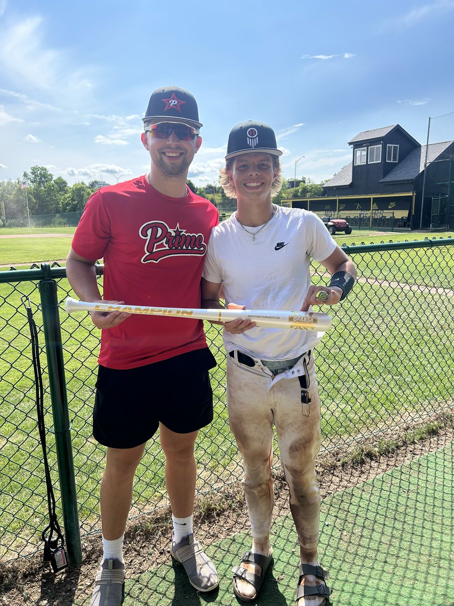 Logan Haller (@loganhaller08) on Twitter photo had a great opportunity to catch with my new team Michigan Prime for the championship game yesterday, went 1-3 with a walk, single, line out, and fly out.
0 passed balls
0 stolen bases
<a href="/MI_PRIME_BSBL/">Michigan Prime</a> <a href="/smith_kell81361/">Kellan Smith</a>
#uncommited2026 had a great opportunity to catch with my new team Michigan Prime for the championship game yesterday, went 1-3 with a walk, single, line out, and fly out.
0 passed balls
0 stolen bases
<a href="/MI_PRIME_BSBL/">Michigan Prime</a> <a href="/smith_kell81361/">Kellan Smith</a>
#uncommited2026