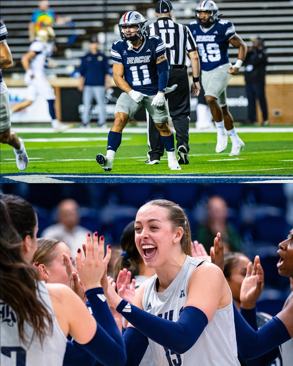 RiceAthletics's tweet image. A proud member of the American Conference.
#GoOwls👐 x #BuiltToRise