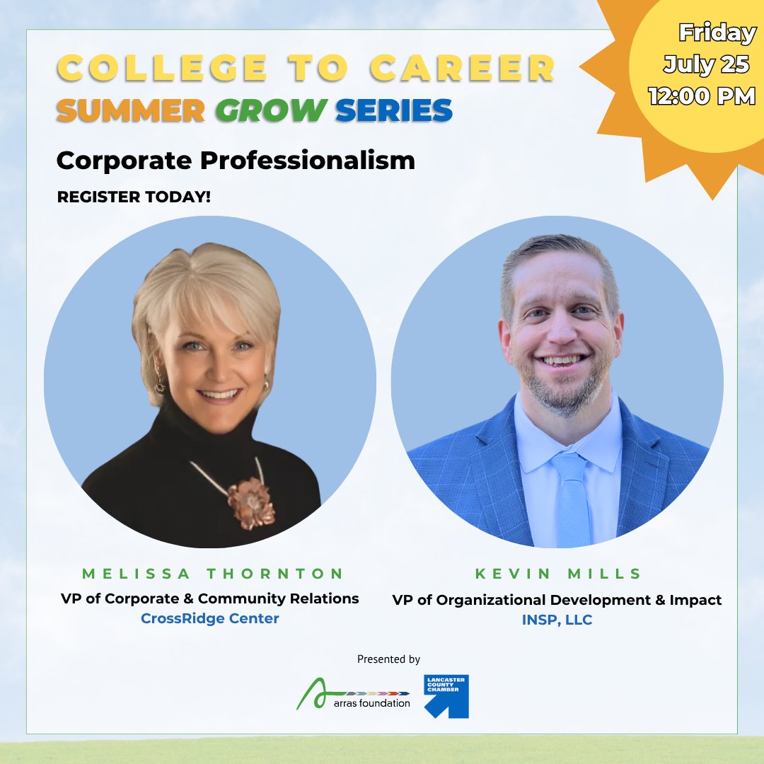 🌱 On Friday, we heard from 5 young professionals in the community! From the art of networking to the importance of building a personal brand, this peer-to-peer learning opportunity was full of professional wisdom.☀️

Register here for THIS Friday: arrasfoundation.org/register-colle…
