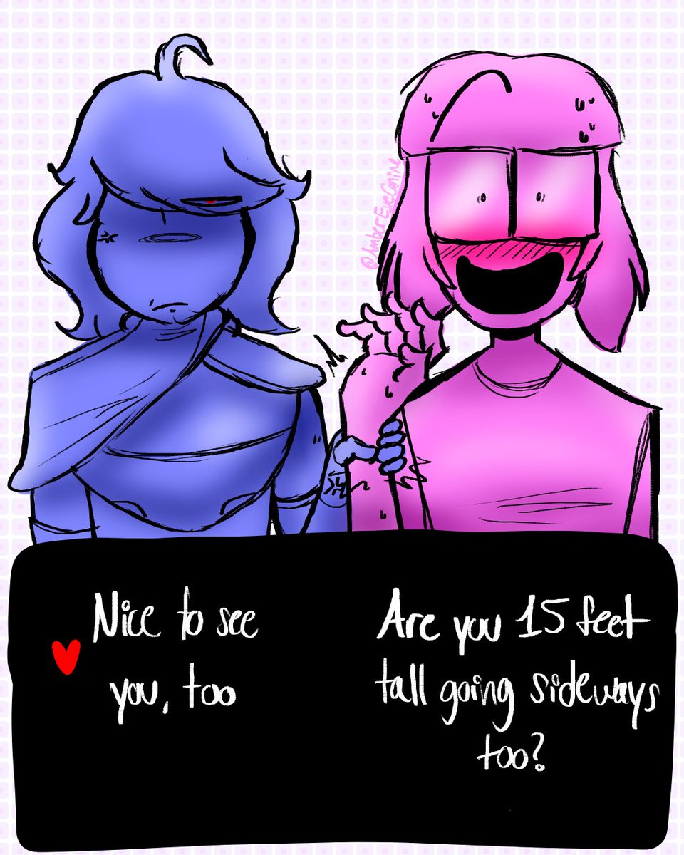 AmberEyeCanine's tweet photo. Drawn mid-June feat. my sona #tenna  #Deltarunechapter3 https://t.co/hZrGxZNYXO
