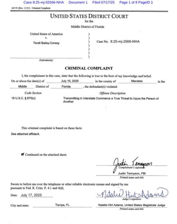allenanalysis's tweet image. 🚨 DEVELOPING
The DOJ just charged a man for threatening to kill people on the Epstein list.
Yes — the same Epstein list they’ve spent months claiming doesn’t exist.
So which is it?
A myth… or a motive?
Because you can’t threaten to kill people on a list that doesn’t exist —…
