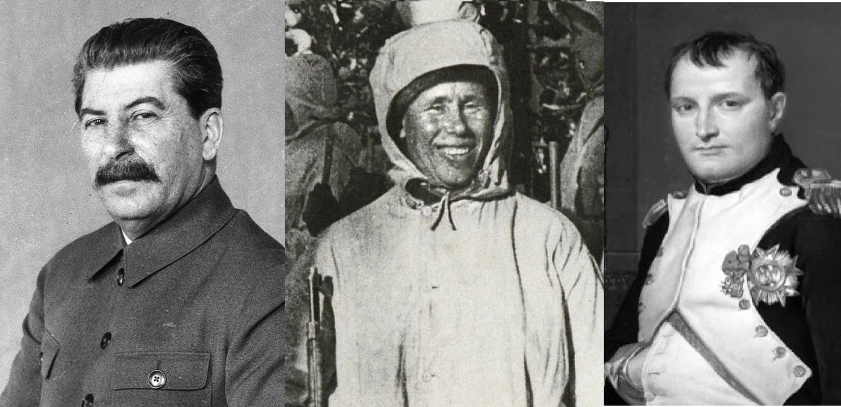 paroni_p's tweet image. Strange that russians hate Simo, even though he only killed a little over 500 russians, Napoleon about 200K-300K, but he is respected. Stalin killed about 20 million russians and they love❤️ him.