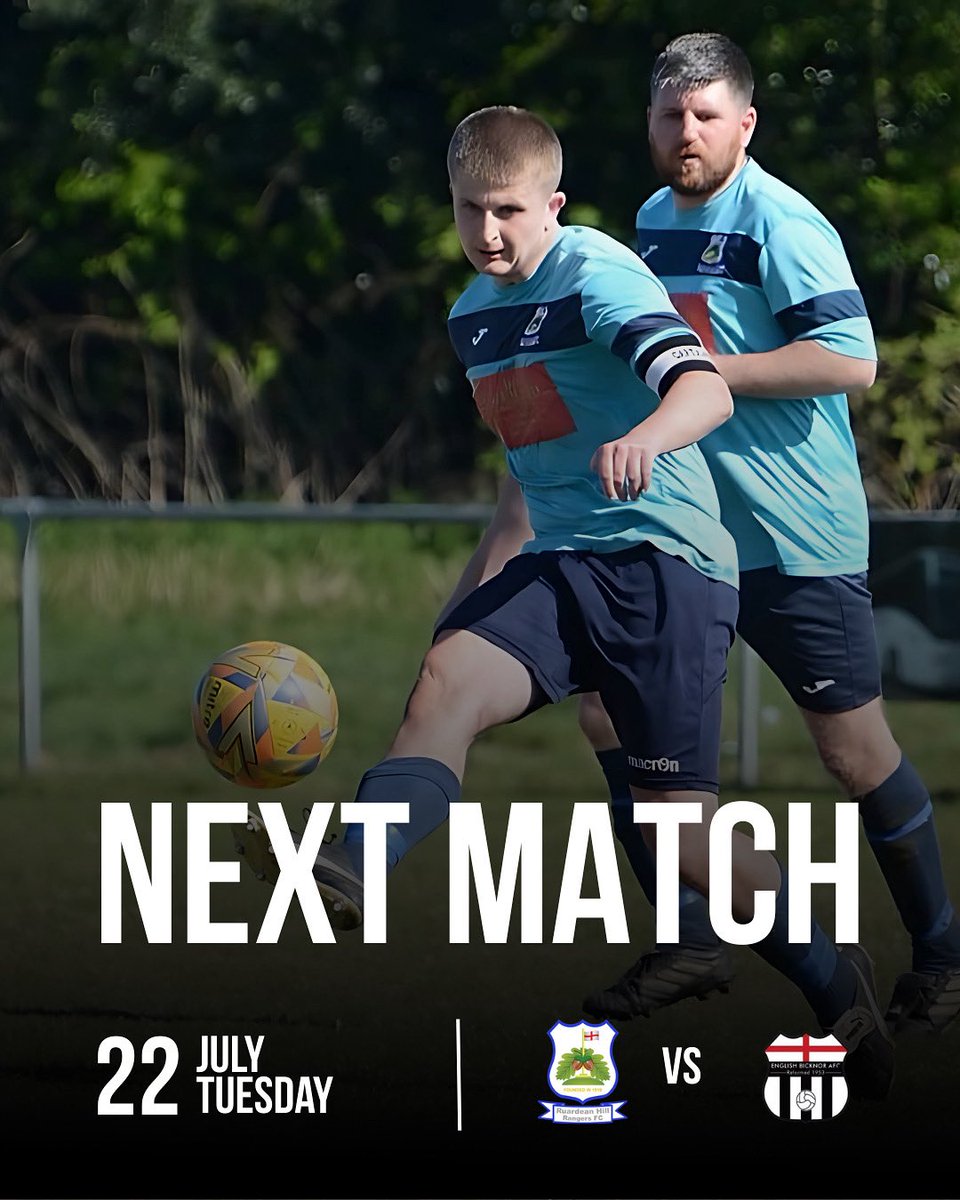Ruardean Hill Rangers FC (@rhrfc) on Twitter photo NEXT MATCH!
English Bicknor VS Ruardean Hill Rangers
6:45pm kick off at Worrall Hill Recreation Ground
#upthehill <a href="/bicknor_fc/">English Bicknor FC</a> NEXT MATCH!
English Bicknor VS Ruardean Hill Rangers
6:45pm kick off at Worrall Hill Recreation Ground
#upthehill <a href="/bicknor_fc/">English Bicknor FC</a>