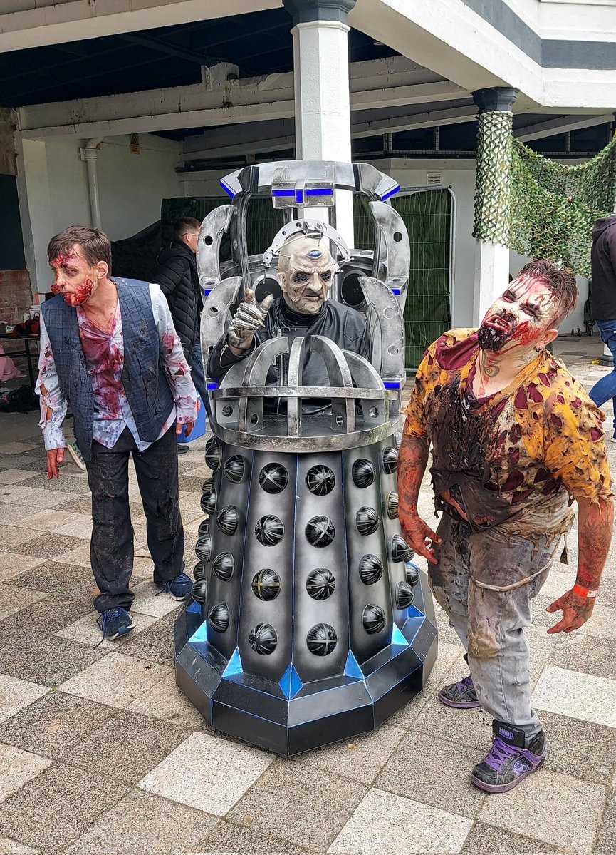 Dadros3's tweet image. It could be argued by some that #Davros is not always the best-looking individual in a photo.
I'm claiming this one.