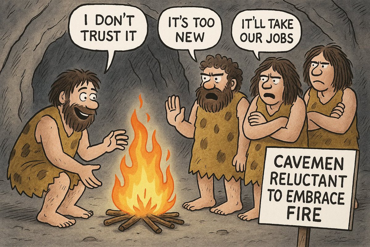EddieDuffy's tweet image. The reluctance of Oide, Ireland’s so-called teacher support service, to embrace AI and offer teachers the necessary training mirrors age old fears of progress.
How long before they recognise that AI isn’t the enemy?
