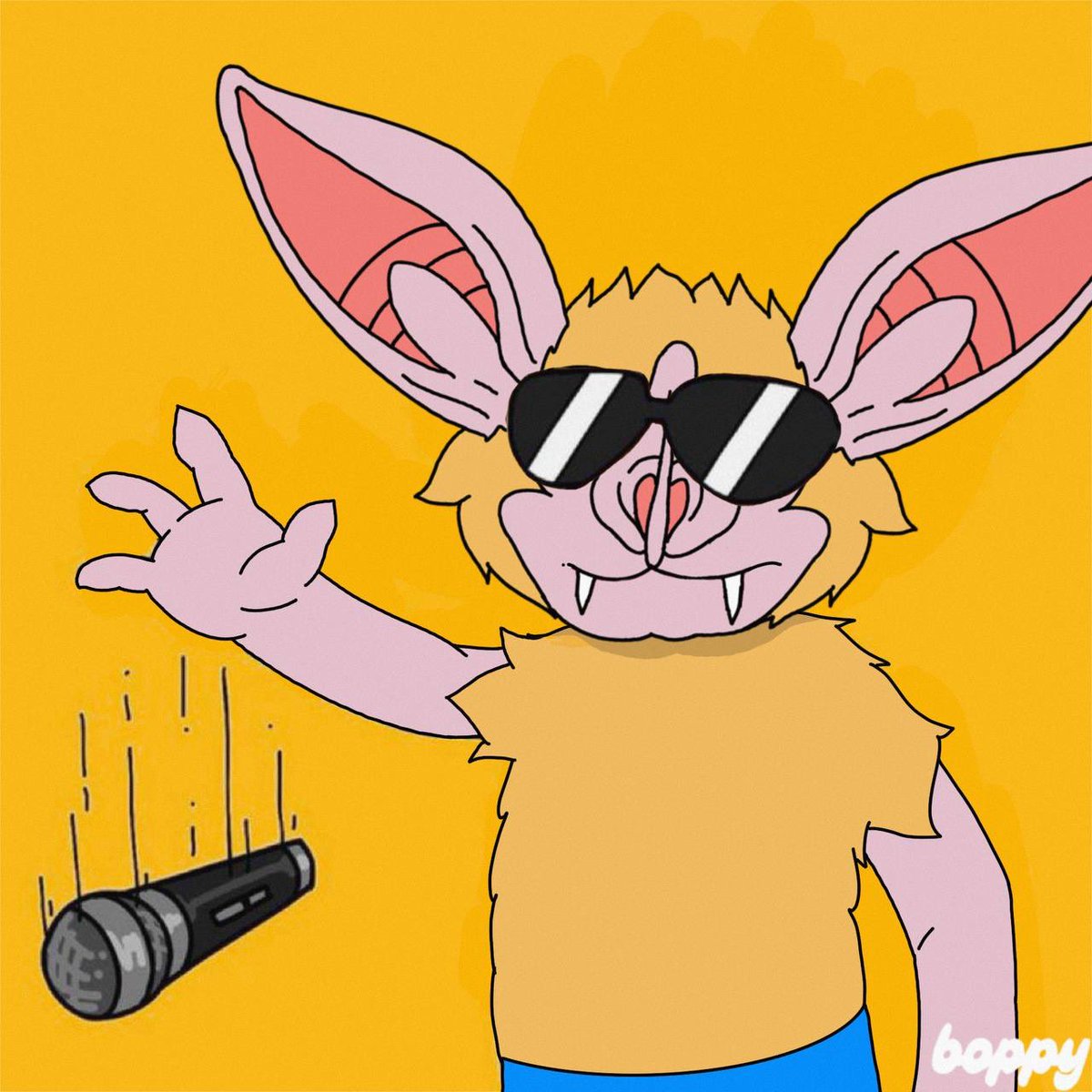 Boppybat's tweet image. $BOPPY BILLIONS
I’ve said my piece, now the mic drops deal with it!