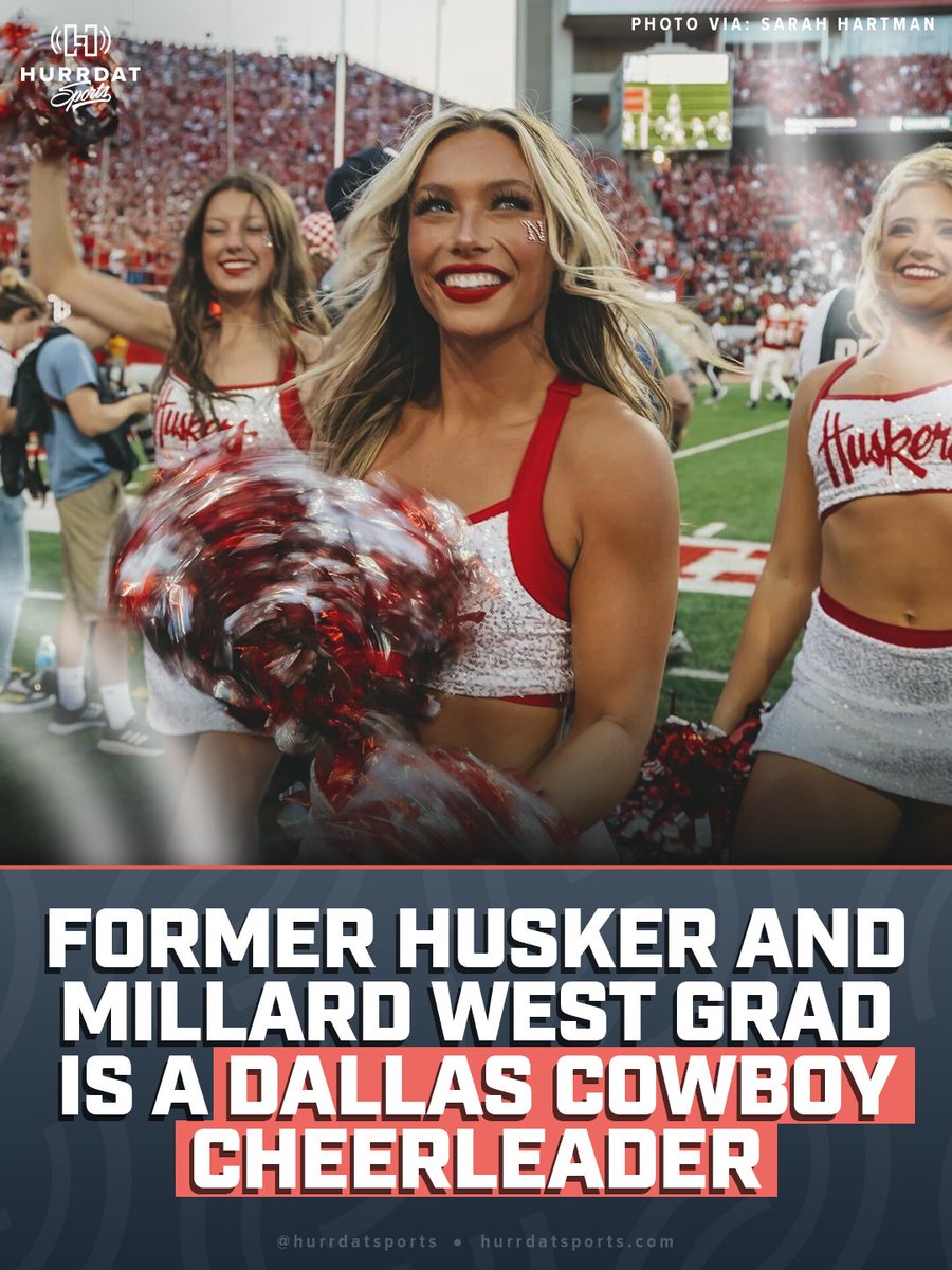 Hurrdat Sports intern and Husker Scarlet alum Maddy Unger is one of six Dallas Cowboy Cheerleader rookies who made the team.

It was the smallest rookie class in DCC history. 🤯