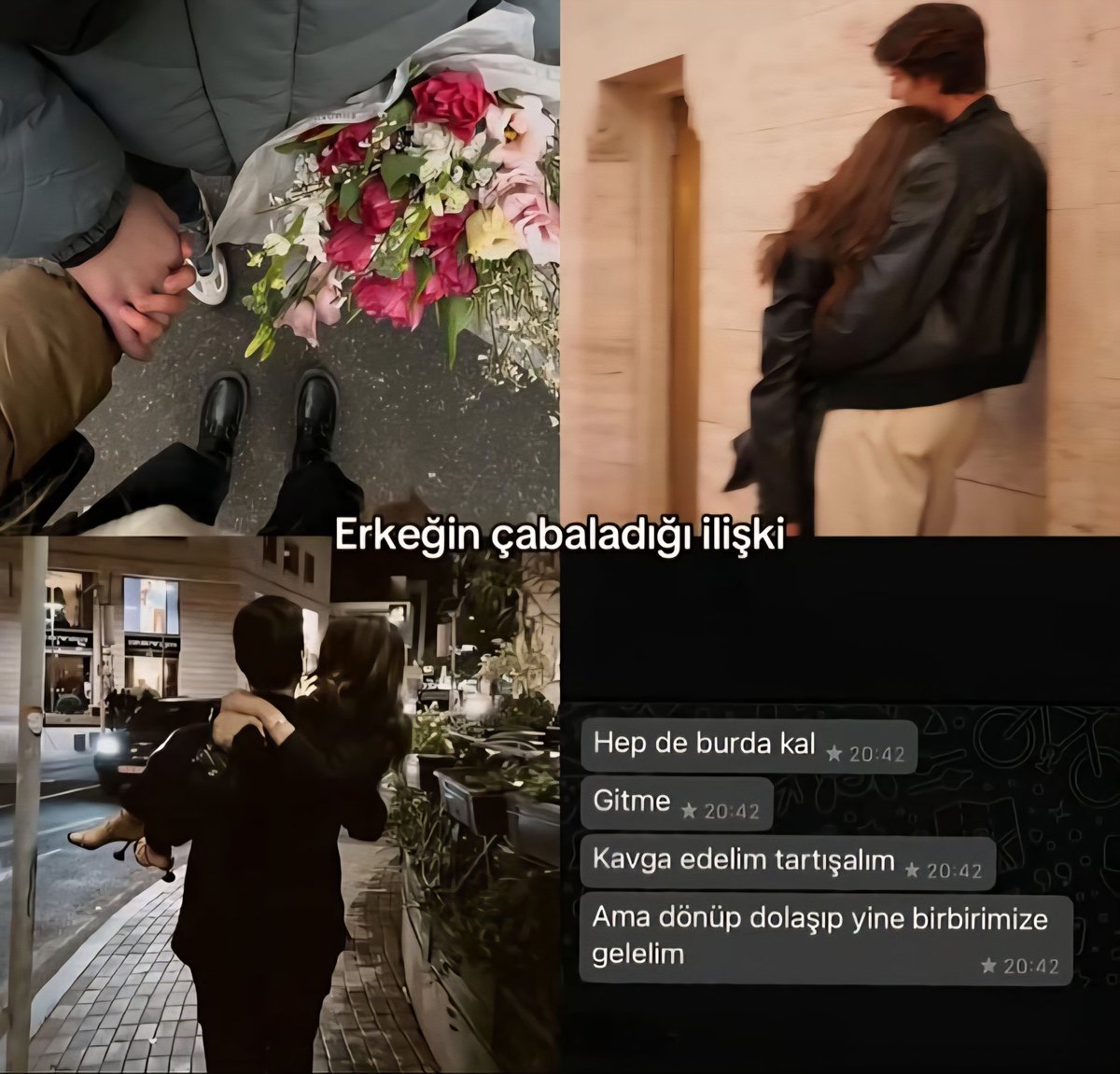 çabalayan erkek ilişkisi sonsuzluğa gider