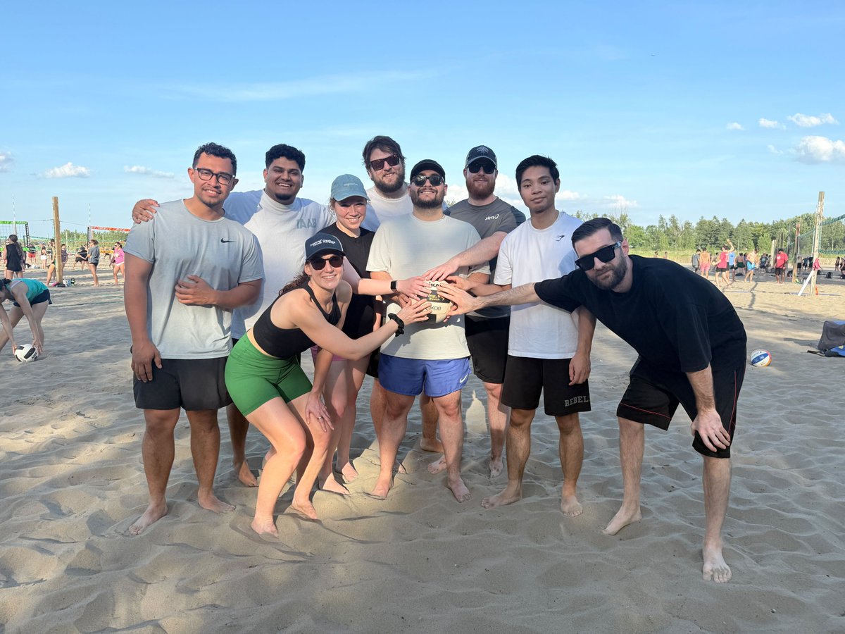 Summer is in full swing at <a href="/EntCanada/">Enterprise</a> and <a href="/findcurrency/">creative currency</a>.

Our team, Serving the People, has been soaking up the sun and the sand with some beach volleyball in Toronto. Great to get everyone together this season!