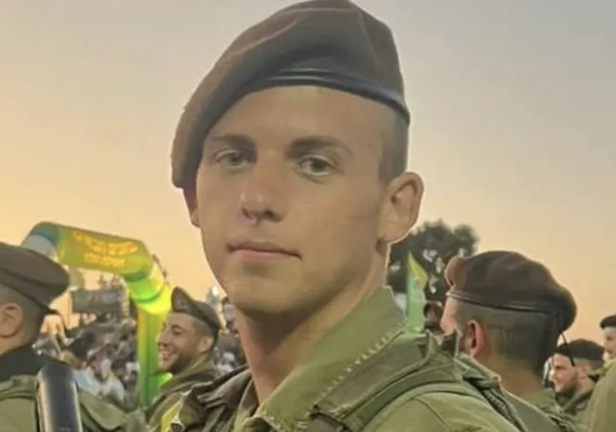 ⚫️ Le soldat Amit Cohen, 19 ans, de la brigade Golani, est tombé au combat dans le sud de la bande de Gaza