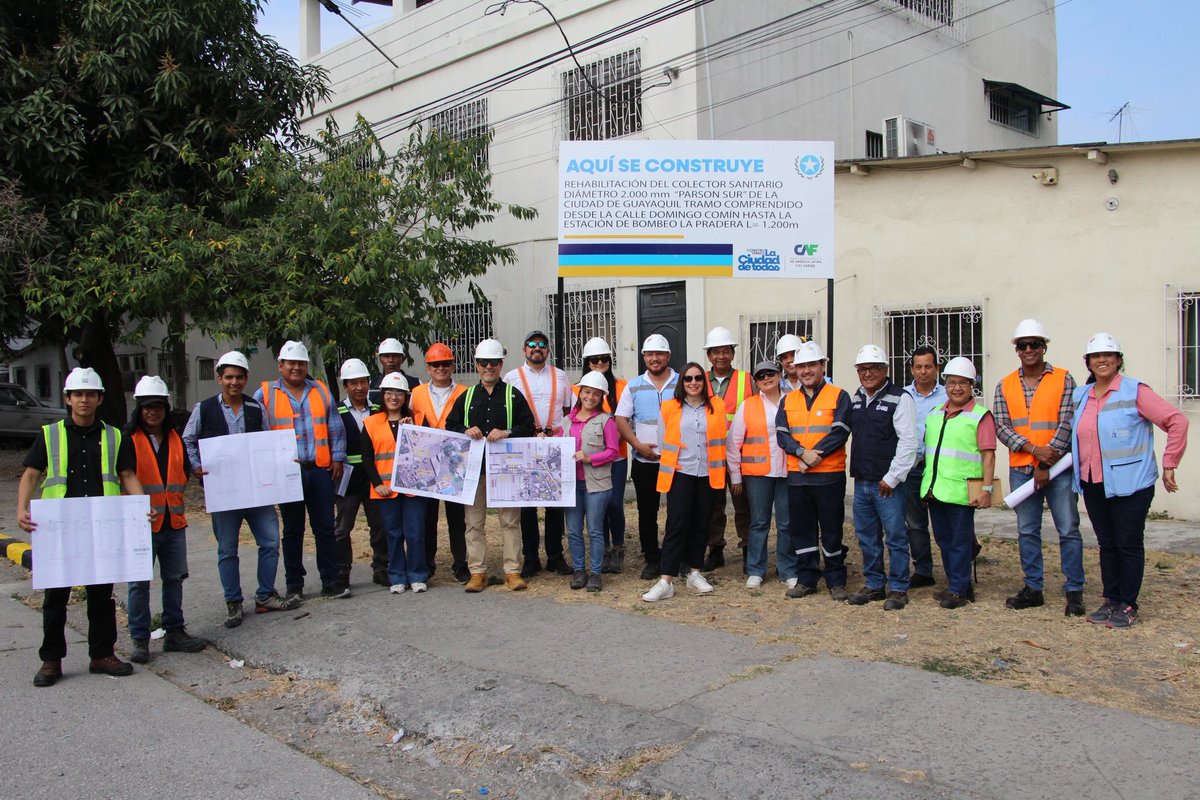 CAF VERIFICA AVANCE DE OBRAS CLAVE EN GUAYAQUIL

Vino una misión técnica del Banco de Desarrollo de América Latina y el Caribe (CAF) y supervisó en Guayaquil los proyectos financiados bajo el Programa CAF XVI, enfocados en infraestructura urbana, movilidad sostenible y servicios