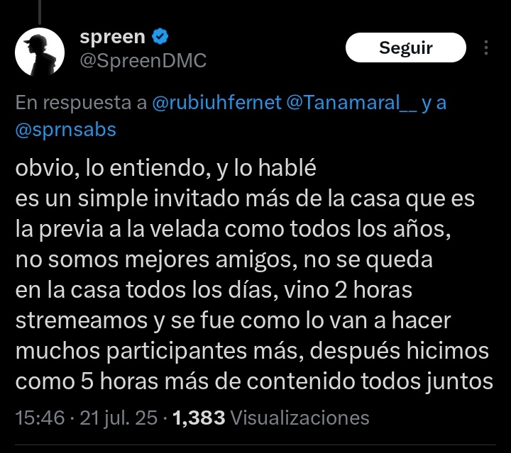 MelyidkBv's tweet image. Dios pedazo de re pelotudo, no Spreen, no es un simple invitado: es un mogólico homofóbico que dijo que le metería tres tiros a un amigo si resultaba ser gay. Además, su comunidad de mierda se puso a acosar a Angi diciéndole comentario asqueros!! Usá el cerebro, papito por dios.