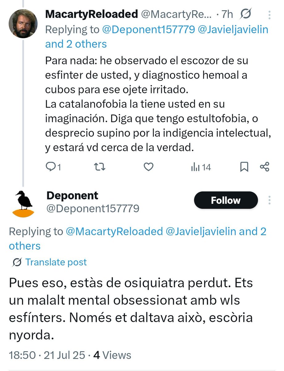 MacartyReloaded's tweet image. Parece que por alguna razón el amigo Deponer ha depuesto su último zurullo antes de hacerse devoto de San Fadao, santo milagrero donde los haya
