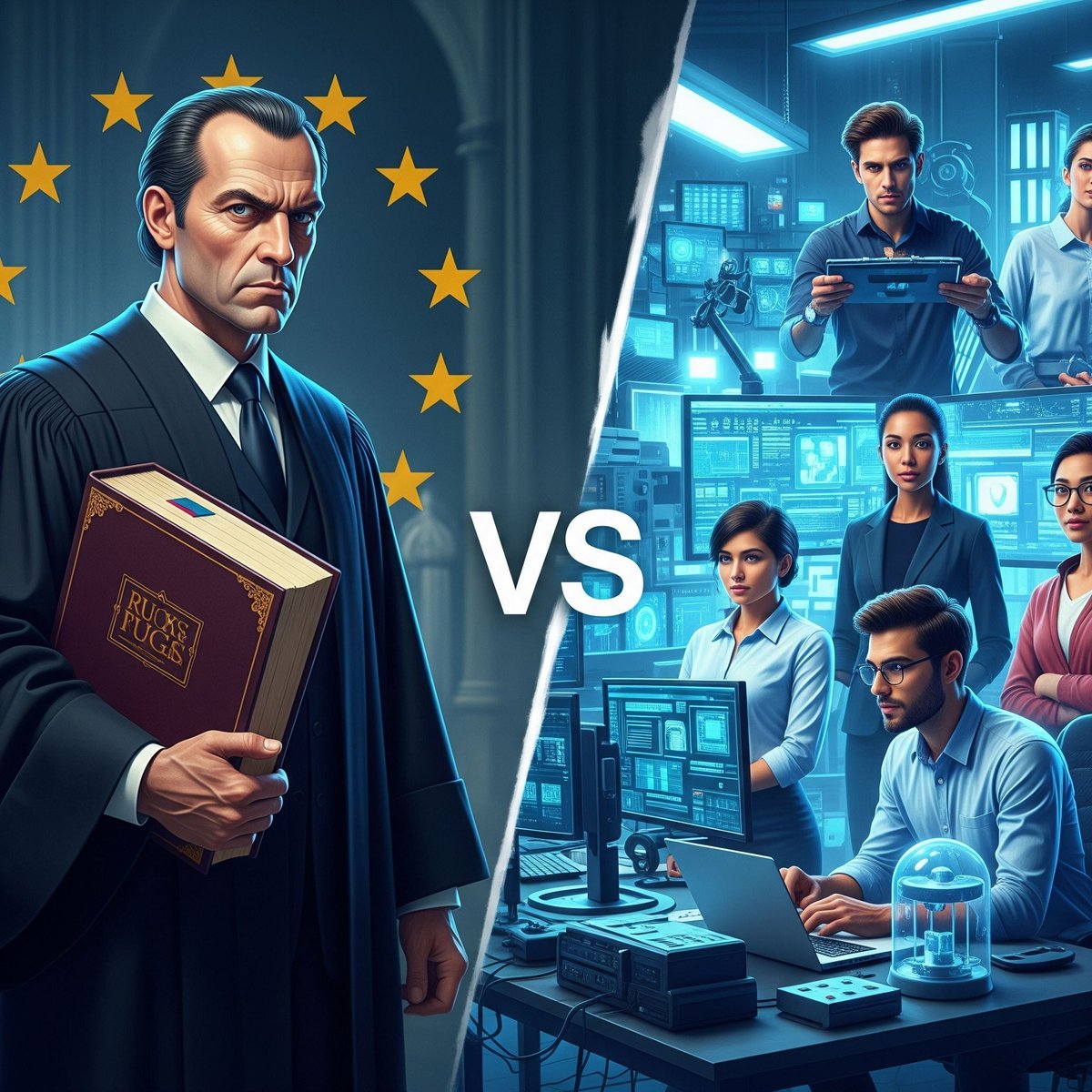 NetChoice's tweet image. Europe's Digital Markets Act is anti-American & anti-free market. U.S. policymakers should not follow this playbook.
This approach stifles innovation, harms consumers & thwarts U.S. tech innovation.
@RobPWJ explains: buff.ly/zyLqcGp