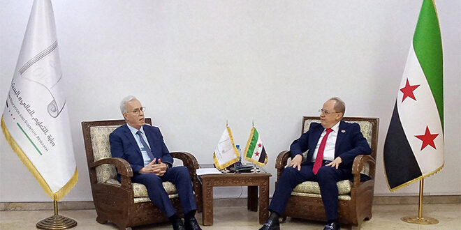 Sana__gov's tweet image. بحث وزير التعليم العالي والبحث العلمي السوري الدكتور مروان الحلبي مع سفير دولة فلسطين بدمشق الدكتور سمير الرفاعي اليوم، تطوير واقع معهد فلسطين التقاني والفني للاختصاصات الطبية في عدرا، وإمكانية استحداث قسم للبصريات في المعهد.
🔗sana.sy/?p=2251489
#فلسطين
#سوريا
#سانا