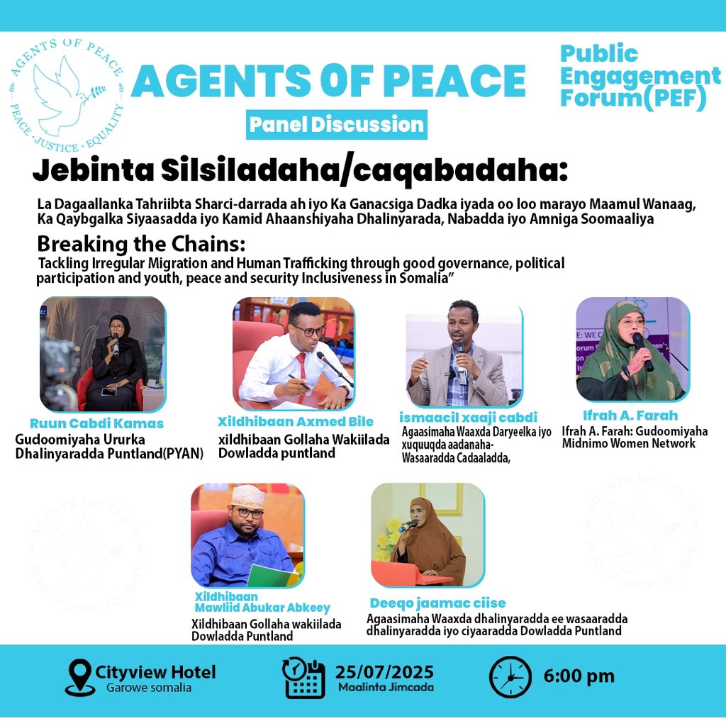 M_A_Abdullahi's tweet photo. Public Engagement Forum in Garowe https://t.co/R1ZHTLvuG4