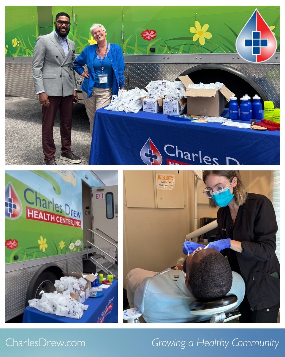 All smiles here! 😁 On Friday, Charles Drew Health Center, Inc. joined the Butler-Gast YMCA in celebrating its 30th anniversary. As part of the event, we offered dental screenings and handed out toothbrushes through our Tooth Mobile. It was nice to see both new and familiar