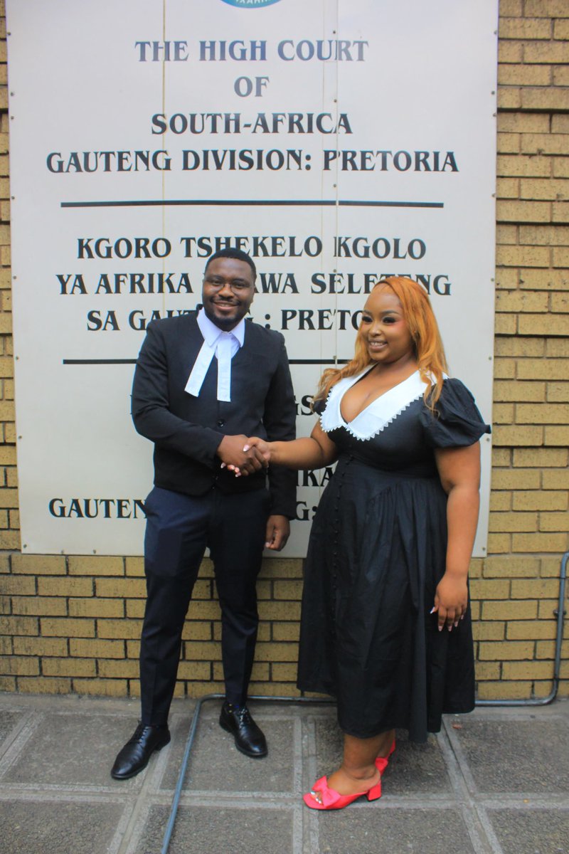 AdvRamaru's tweet image. Today, I assisted in securing Ms. Dorothy Isabelle Makhura's admission to be admitted as an attorney and she is now enrolled in the legal profession.