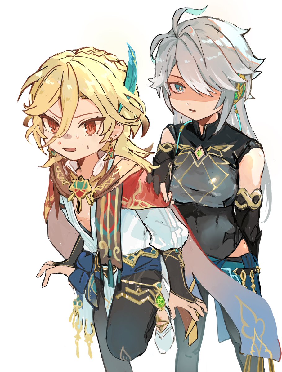 krnn_xx's tweet image. 深夜なので前消したカヴェアルにょたゆりでも上げよっか……♡