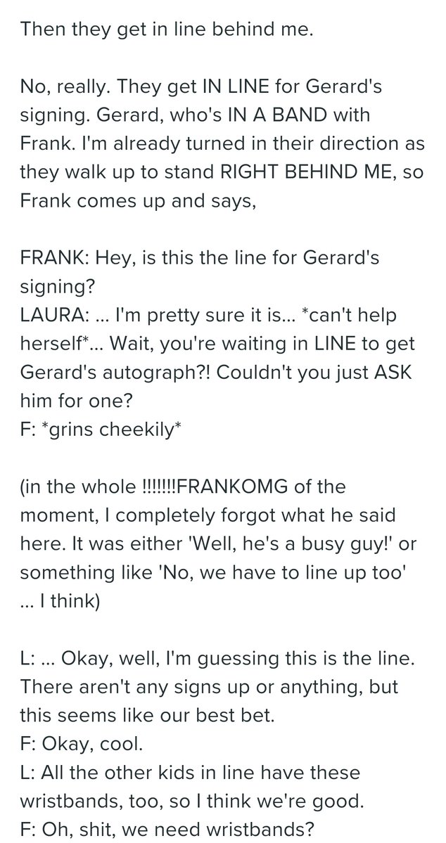 frerardsarchive's tweet image. remember when frank stood in line to support gerard at a Dark Horse Comics signing at San Diego Comic Con. It was one of the first major promotional events for The Umbrella Academy comic series. Here's parts of a first hand account posted on LiveJournal and a video