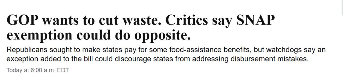 SenateAgDems's tweet image. The GOP's SNAP cuts claim to cut waste, but will increase errors and burden states — risking food assistance for 42 million Americans.