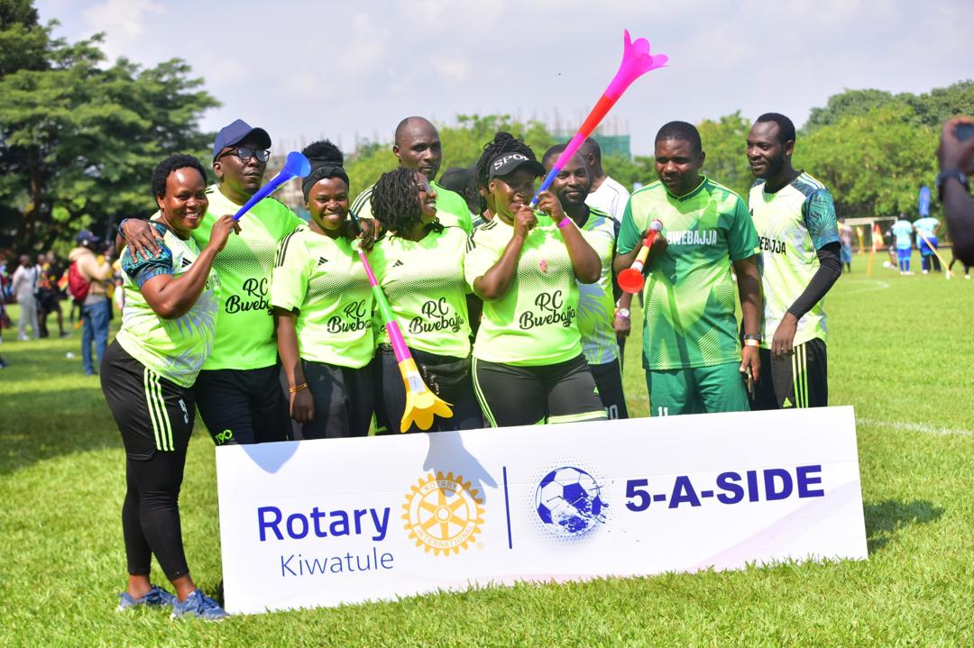 RcBwebajja's tweet image. On Saturday, 19th July 2025, we proudly participated in the #Rotary5ASide tournament and managed to secure a win! ⚽👏
Congratulations to Rc Ssese- Kampala for emerging champions of the day! 🏆🎉
Kudos to @RotaryKiwatule for the great organization and the incredible work you're…