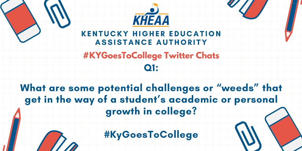 Let's not waste anytime and get to planting some seeds! What challenges can students experience after high school? #KYGoesToCollege