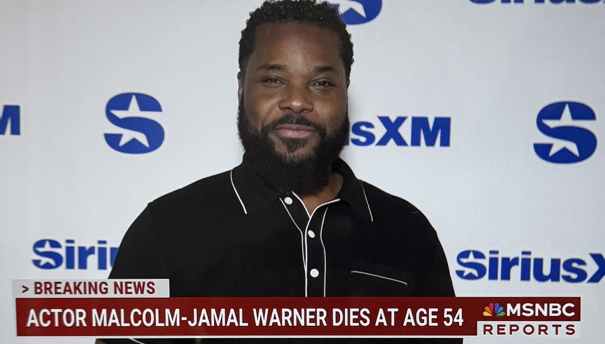 cwebbonline's tweet image. Really sad news. Actor Malcolm-Jamaal Warner passed away at the age of 54 in a drowning incident.
He has a full body of work, but I grew up watching him on the Cosby Show. 😢