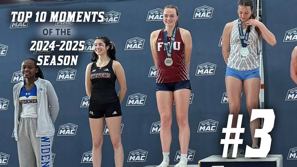 FDUDevils's tweet image. TOP 10 MOMENTS | 2024-25 Top 10 Moments of the Year: #3 Kreinberg Collects Podium and Medal Finishes on Day Two of MAC Indoor Track & Field Championships
Full Release: tinyurl.com/muwxc9ma
#HornsUp #HeatsRising