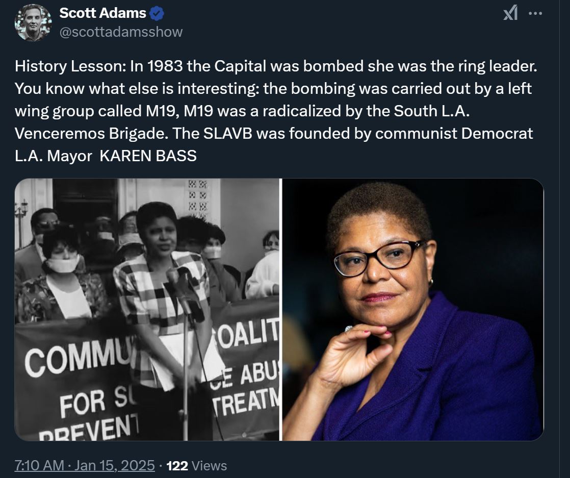 Fedup American ๐บ๐ฒ๐ช (@fedup026) on Twitter photo <a href="/MayorOfLA/">Mayor Karen Bass</a> Commie Karen won't be in office past this term. Her voting base is being deported. <a href="/MayorOfLA/">Mayor Karen Bass</a> Commie Karen won't be in office past this term. Her voting base is being deported.