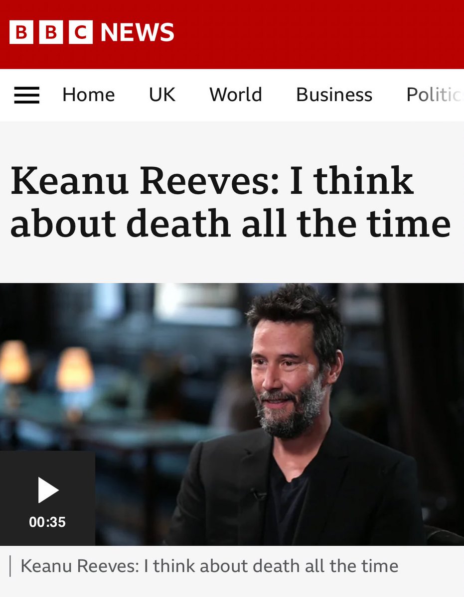 VishalBhargava5's tweet image. Of all the famous actors I have ever read on - few have undergone tragedy to the extent Keanu Reeves has.