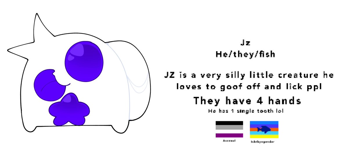 BeanJJzz's tweet image. Remade JZ's reference sheet after a year 馃槦
ill probably just respond to straw page stuff when i post art