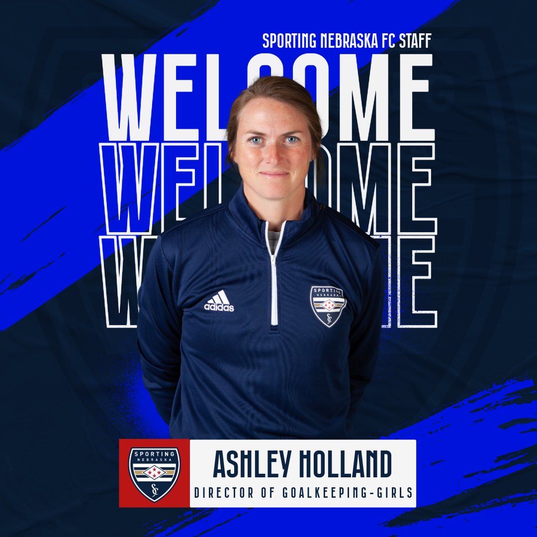 SportingNebraskaFC (@sportingne_fc) on Twitter photo We are excited to announce <a href="/AshleyNHolland1/">Ashley Holland</a> as the Director of Goalkeeping for our Girl's Program. Coach Holland's work and dedication with our players over the past few years made her the perfect fit for the new director. 👏 We are excited to announce <a href="/AshleyNHolland1/">Ashley Holland</a> as the Director of Goalkeeping for our Girl's Program. Coach Holland's work and dedication with our players over the past few years made her the perfect fit for the new director. 👏