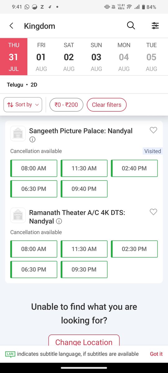 Vishwanath77820's tweet image. Nandyal bookings opened
Rates
First class : 150
Second class : 110
#KingdomOnJuly31st
#KingdomBookings
#kingdom
