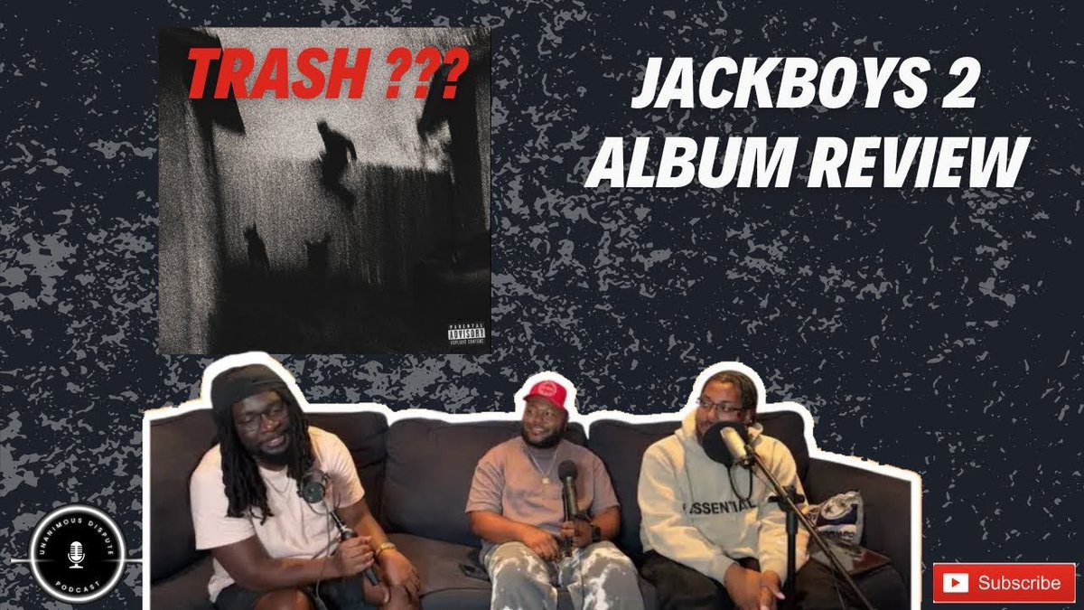 UnanimousDisp's tweet image. 🚨 Album Review Out Now!
We dive into Travis Scott and Jackboys 2 — highs, lows, and how it stacks up in the Travis universe.
🎧 Watch the full review → youtu.be/J6dQHi-wsDg
#TravisScott #Jackboys2 #AlbumReview #UDP