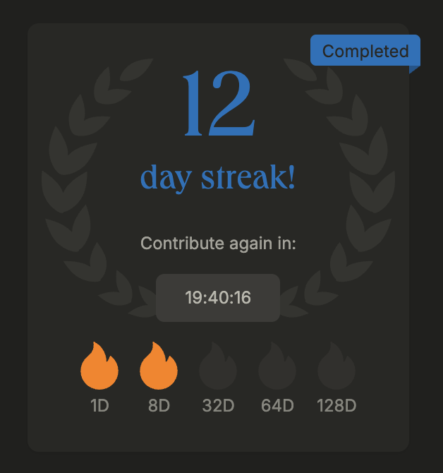 Completed 12 day streak on <a href="/ethos_network/">Ethos</a> coming for 32 
#Web3Innovation #cryptocurrency