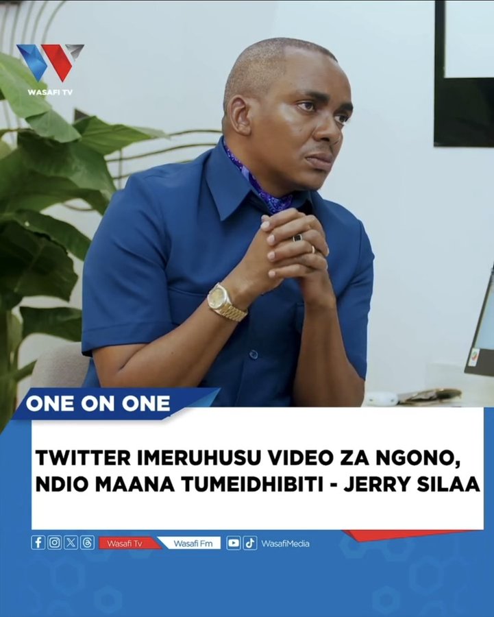 NI WAKATI WA KUIACHIA TWITTER (X) BILA VPN, BAADA YA (X) KUONDOSHA VIDEO CHAFU?

Kuanzia this week, Mtandao wa X, huu umekuja na Sheria Mpya ambayo haitomruhusu mtu yoyote kutazama video za ngono ambazo zilikuwa zinapatikana free humu.

Sjajua Kwa sababu ya jitihada za nani😁,