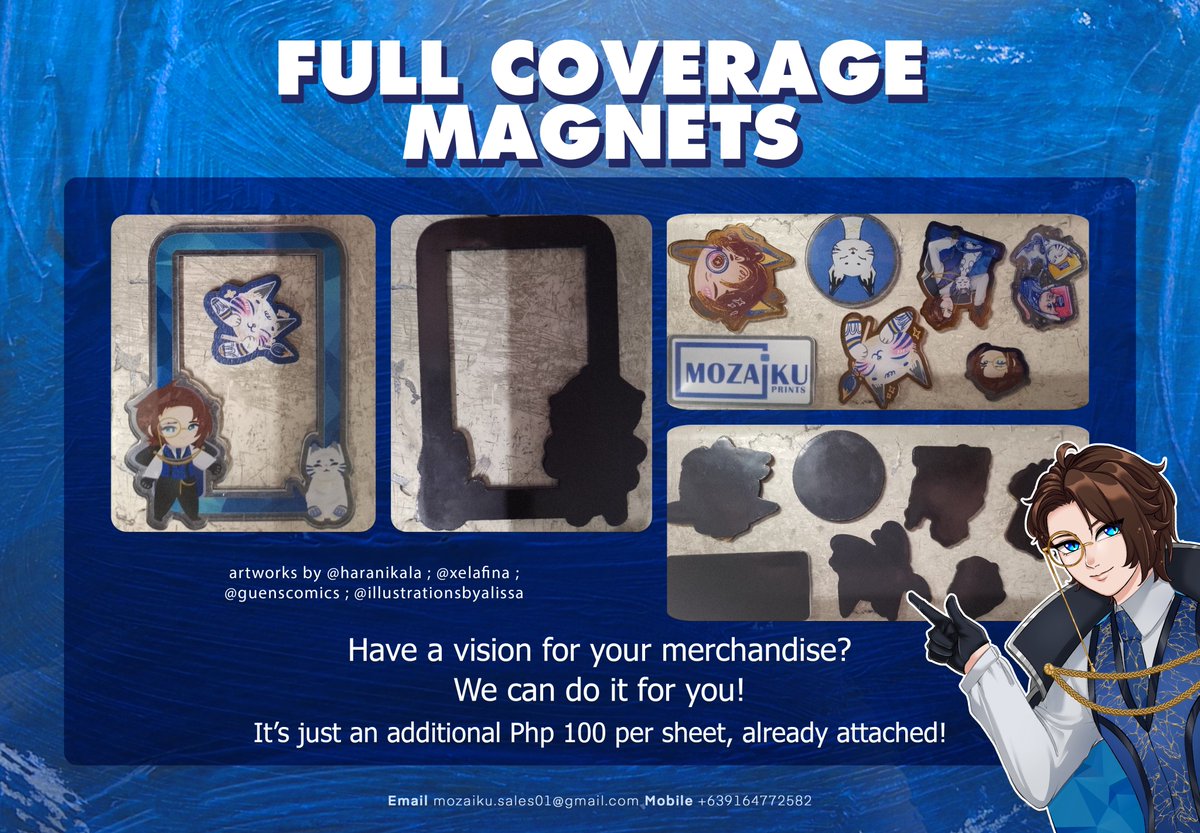 Like it's Magnetic 🧲✨

Interested in making magnets with our acrylics or wood? Look no further!