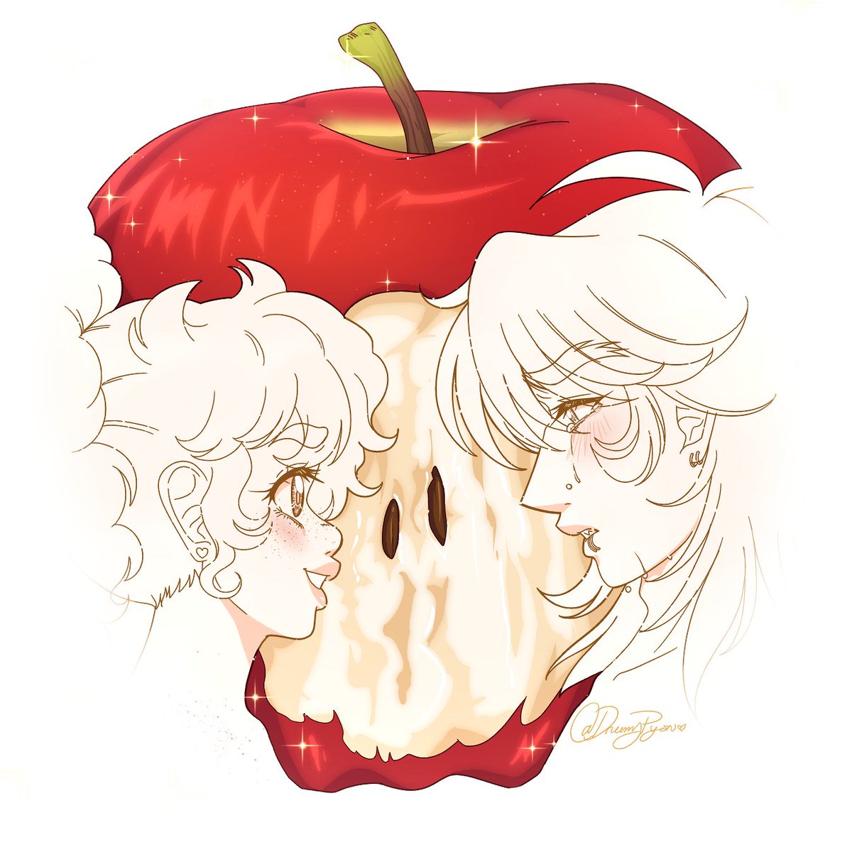 Let's share the fruit of fate ❤️‍🔥 

#AppleTrend