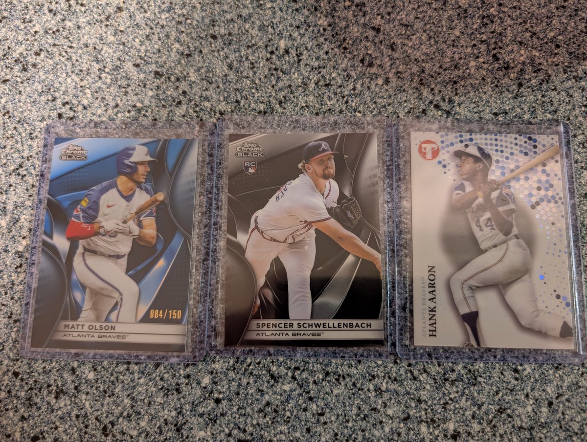 kdemar27's tweet photo. @ArumsCards Olson, schwellenbach and Hank Aaron incoming https://t.co/YWGJCWe2CP