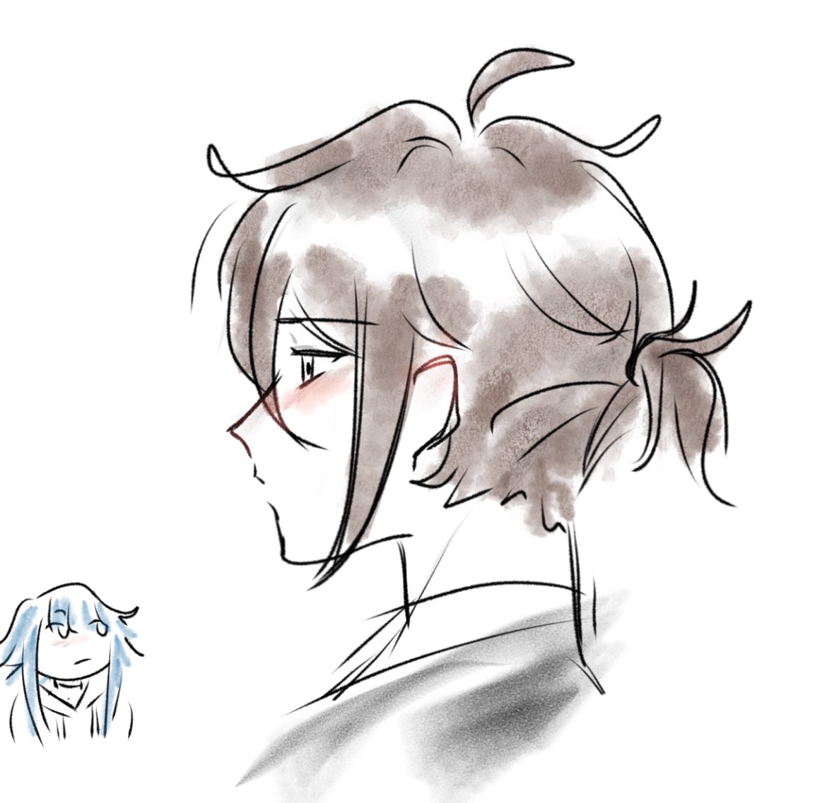 hey #tetrotwt hey can we see this👇 guy in different hairstyles more