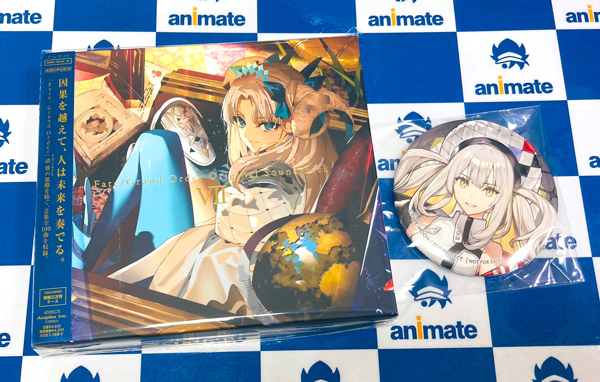 Fate FGO マリー・アントワネット 缶バッジ アニメジャパン2016 Fate/Grand Order」ねえマスター？ エスコートしてくださる