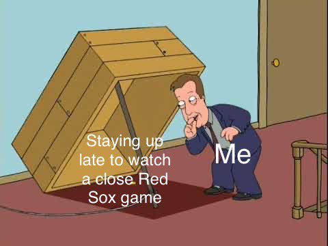 talkin_redsox's tweet photo. Why am I even up rn…. #dirtywater #BOSvsMIN https://t.co/inMxPZnSAJ